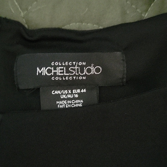 Black Michael Studio Cocktail Dress - Picture 4 of 6